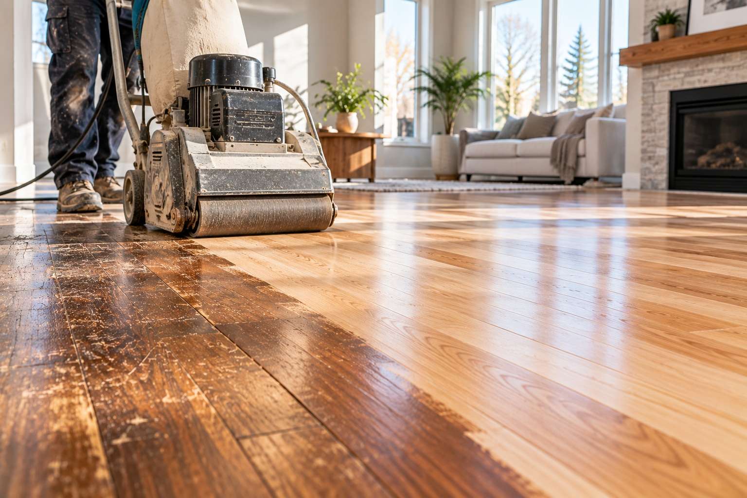 Hardwood Floor Refinishing in Edmonton: How to Restore Your Floors